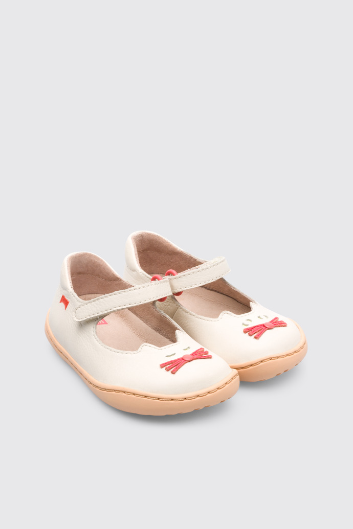 Front view of Twins Beige Velcro for Kids
