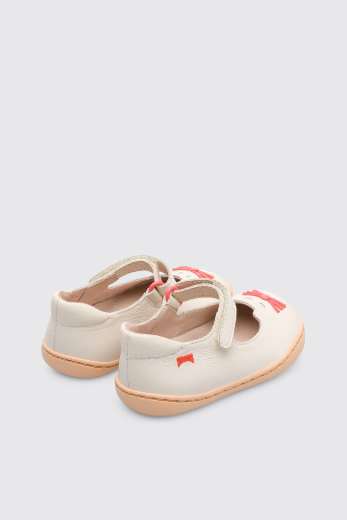Back view of Twins Beige Velcro for Kids