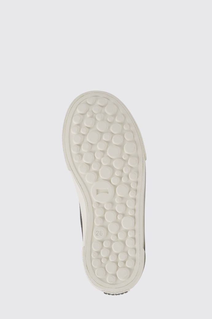 The sole of Pursuit Dark blue and white sneakers for kids