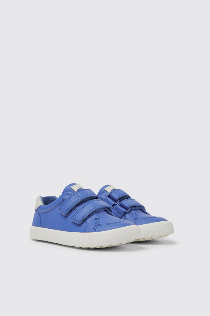 Pursuit Baskets bleu et blanc pour enfant