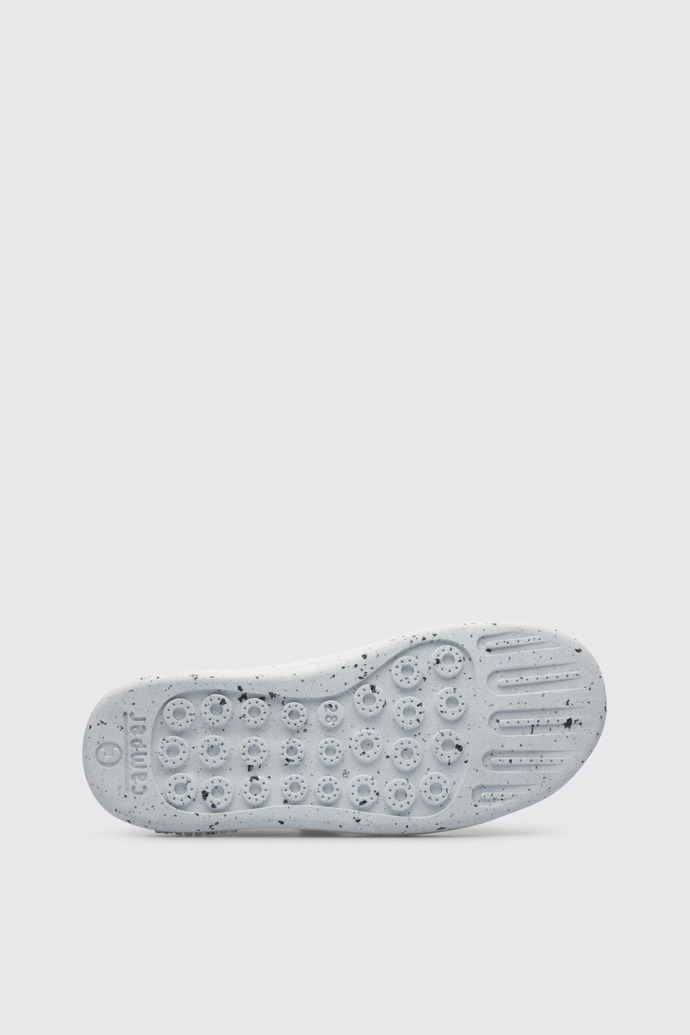 The sole of Peu Touring White shoe with velcro and laces for kids