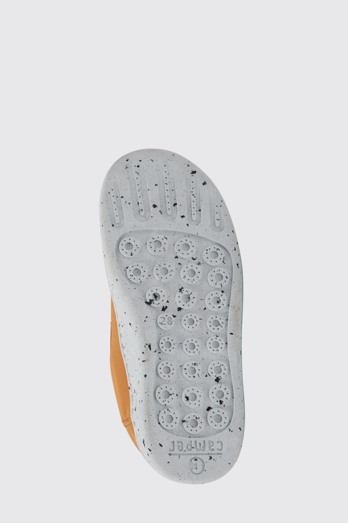 The sole of Peu Touring Orange sneakers for kids
