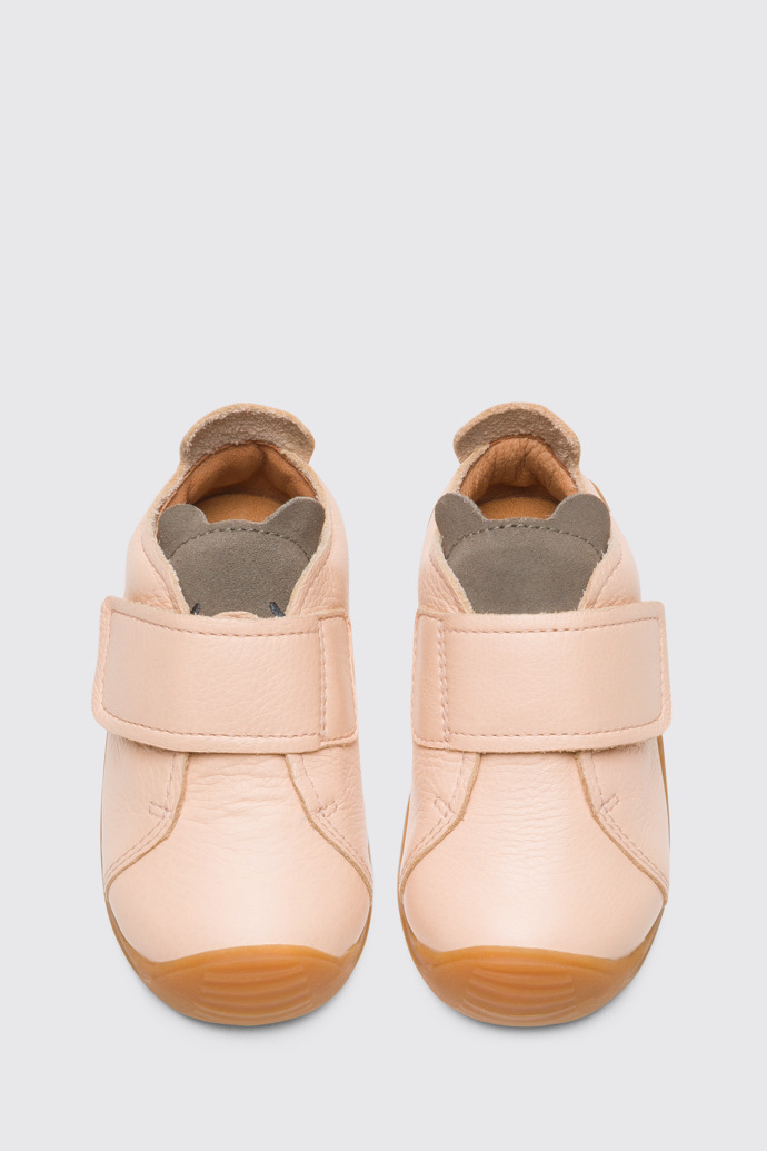 Overhead view of Twins Nude TWINS sneaker for girls