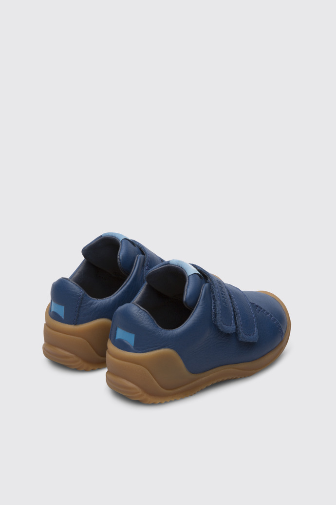 Back view of Dadda Blue sneaker for kids