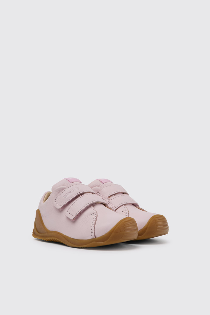 Dadda Sneakers rosas de piel para niños