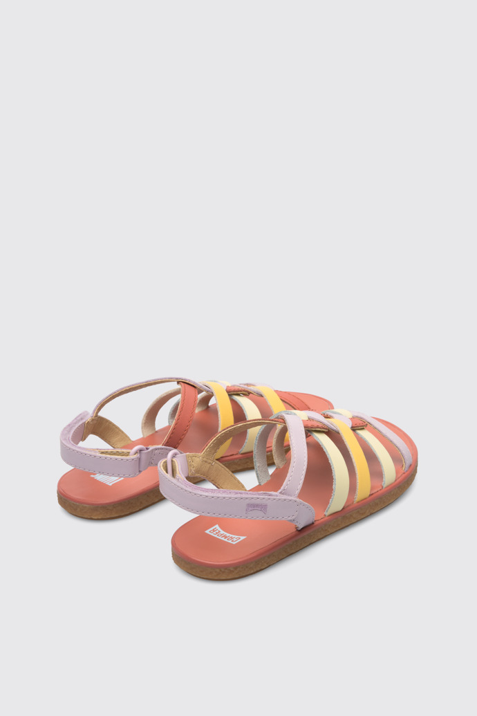 Back view of Twins Multicoloured TWINS sandal for girls