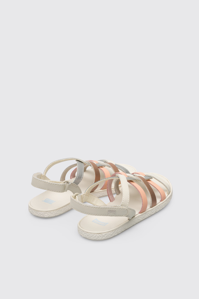 Back view of Twins Multicoloured TWINS sandal for girls