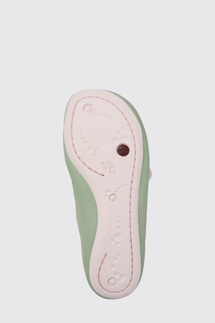 Right Ballerina verde e rosa per bambine