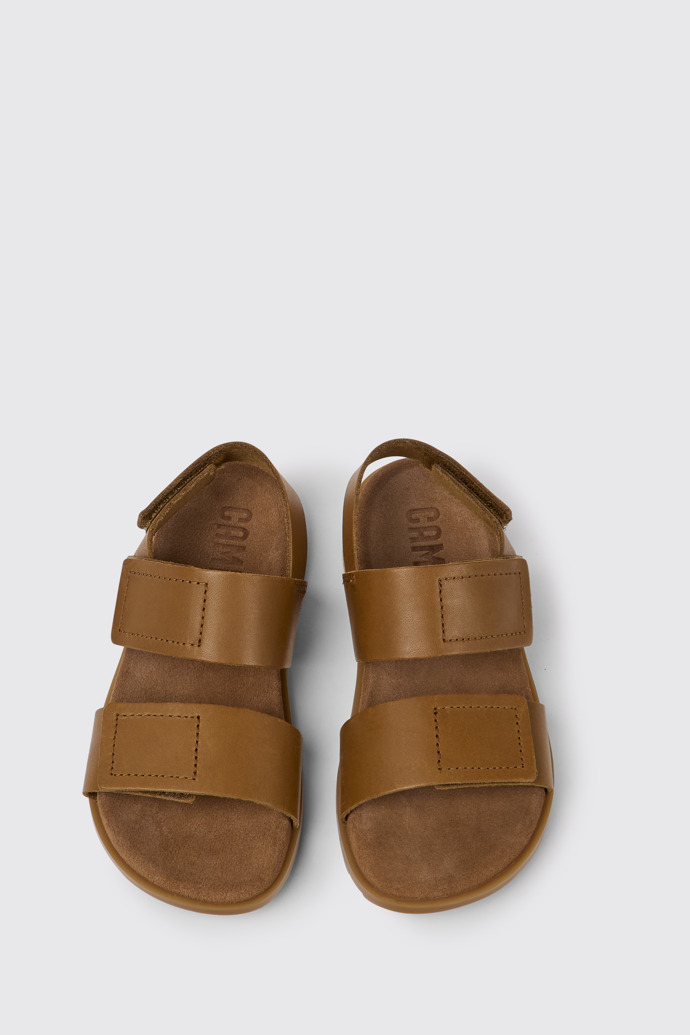 Brutus Sandal Sandalias marrones de piel para niños