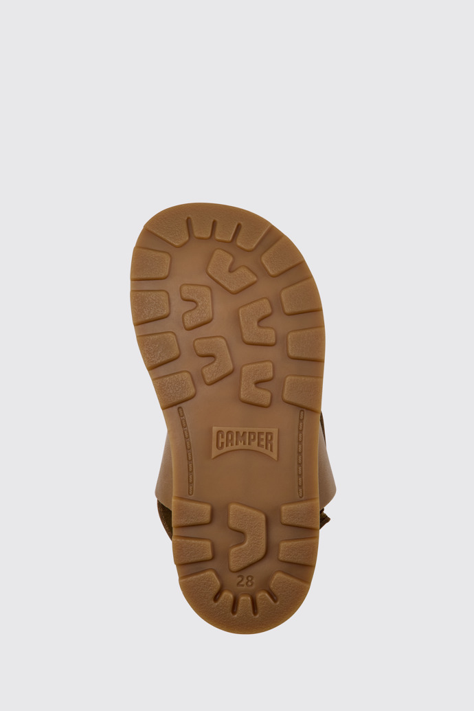 Brutus Sandal Sandalias marrones de piel para niños