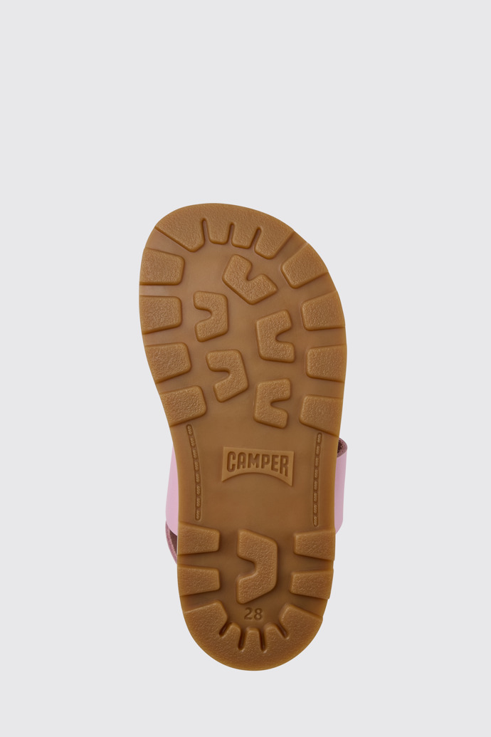 Brutus Sandal Sandalias rosas de piel para niña