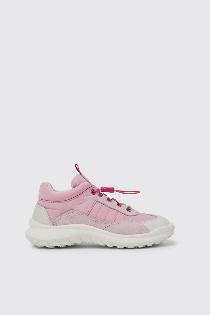 CRCLR Sneakers en blanco y rosa para niña