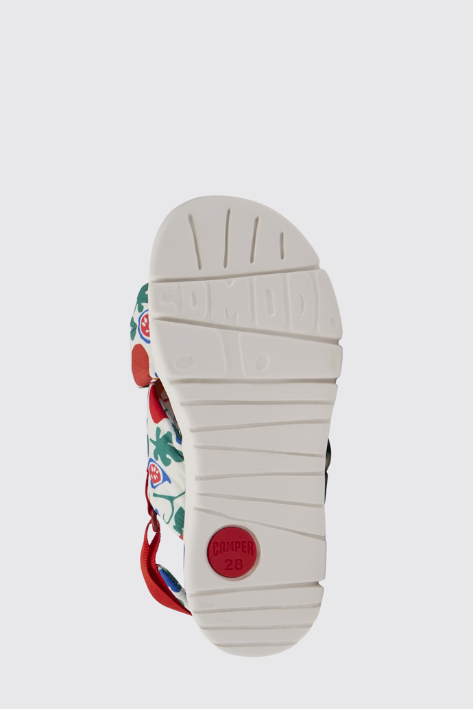 Oruga Sandalias multicolores para niños