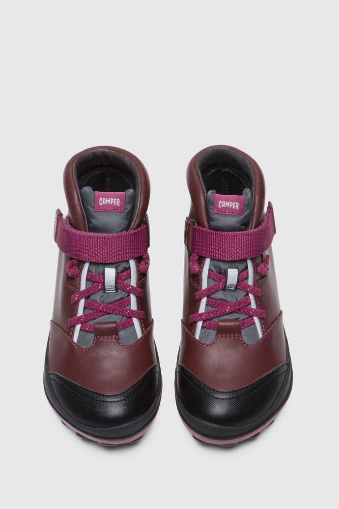 Overhead view of Peu Pista Multicolor Boots for Kids
