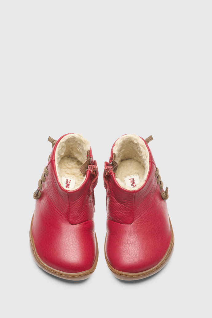 Peu Red Boots for Kids - Autumn/Winter collection - Camper USA