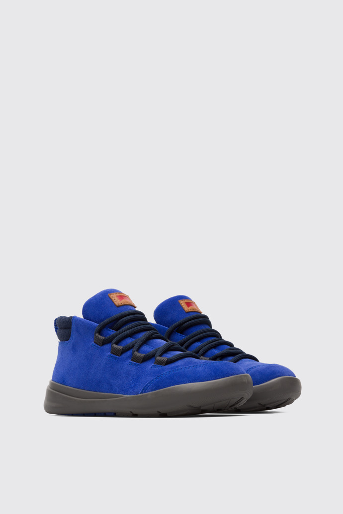 Front view of Ergo Blue Sneakers for Kids