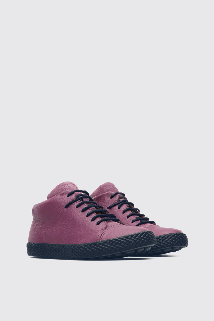 Front view of Pursuit Purple Sneakers for Kids