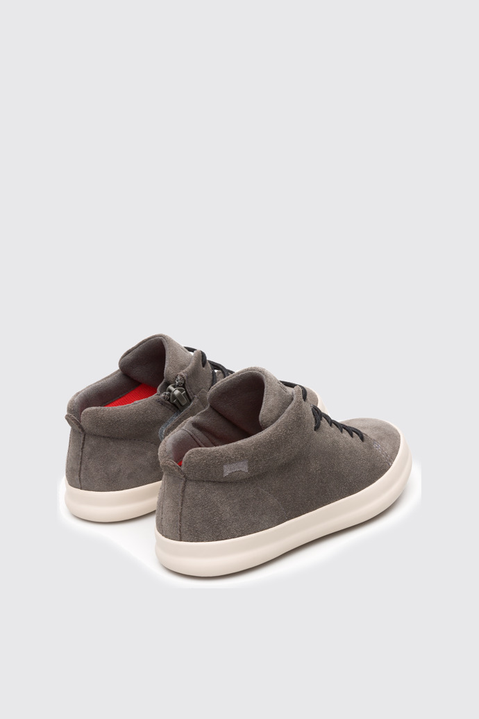 Back view of Pursuit Grey Sneakers for Kids