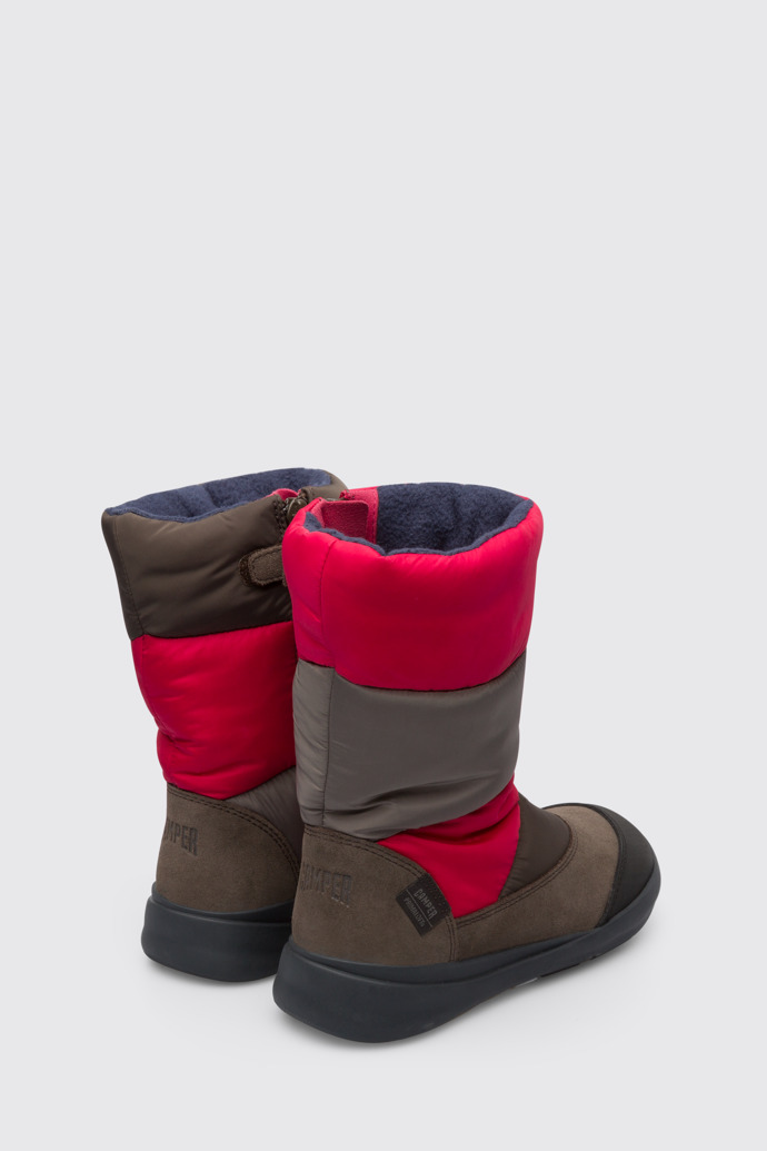 Back view of Twins Multicolor Boots for Kids