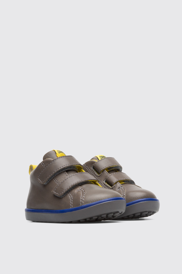 Front view of Pursuit Grey Sneakers for Kids