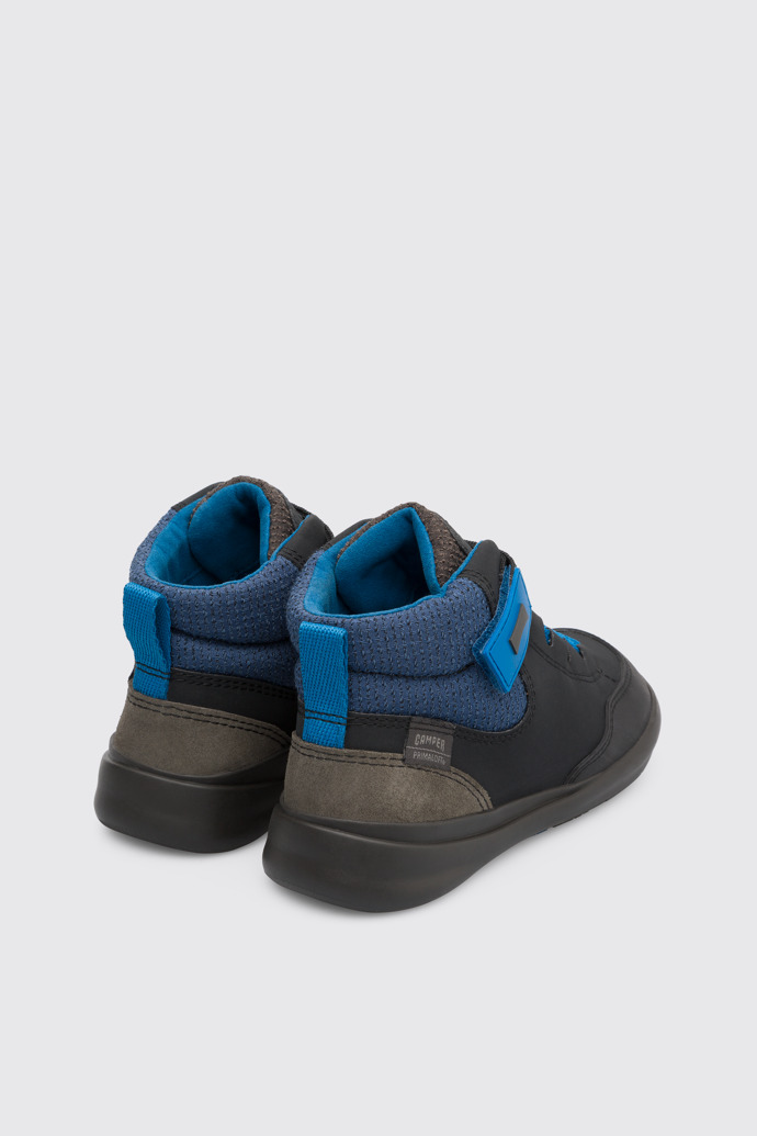 Back view of Ergo Blue ankle boot for boys