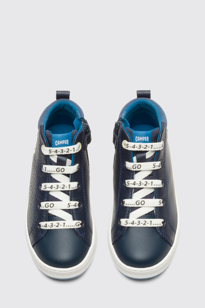 Overhead view of Twins Blue TWINS sneaker for boys