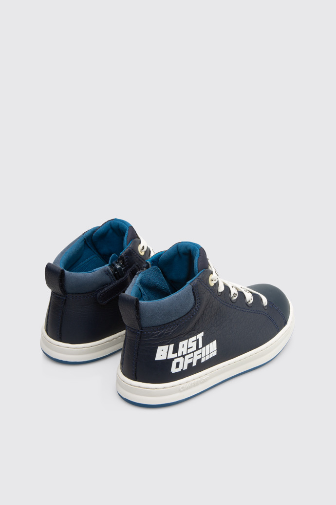 Back view of Twins Blue TWINS sneaker for boys