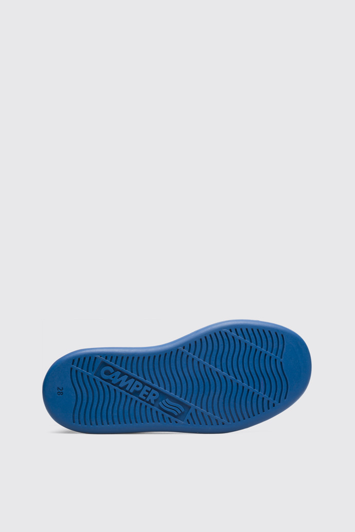 The sole of Runner Blue sneaker for boys