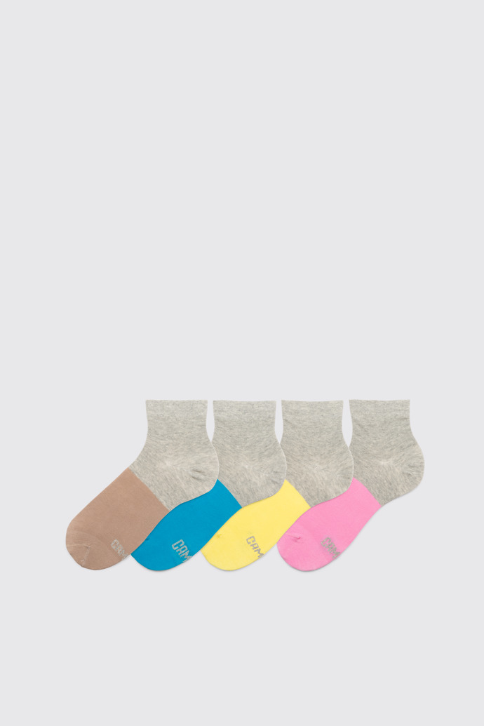 Side view of Odd Socks Pack Four-pack of individual socks