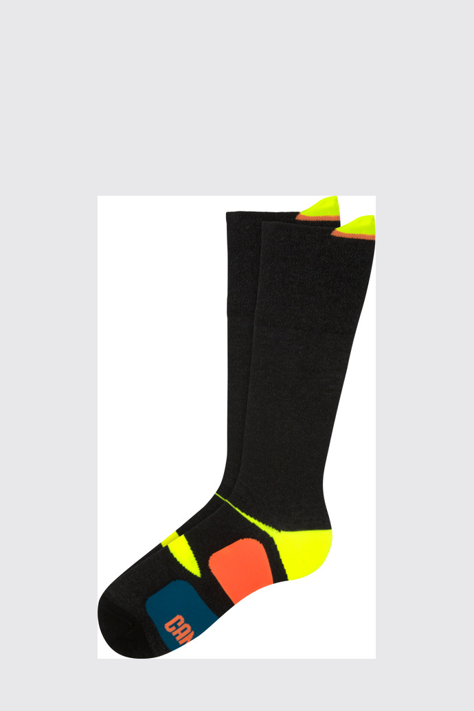 Side view of Neon Sox Multicolor Socks for Unisex
