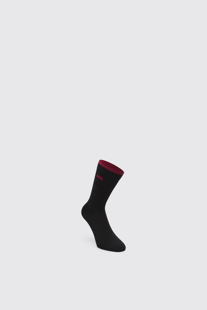 Basic Socks Meias simples em preto
