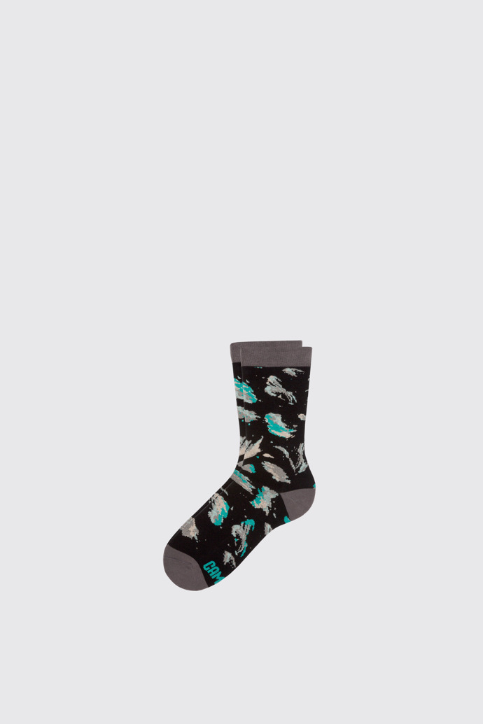 Side view of Summer Lounge Sox Multicolor Socks for Unisex