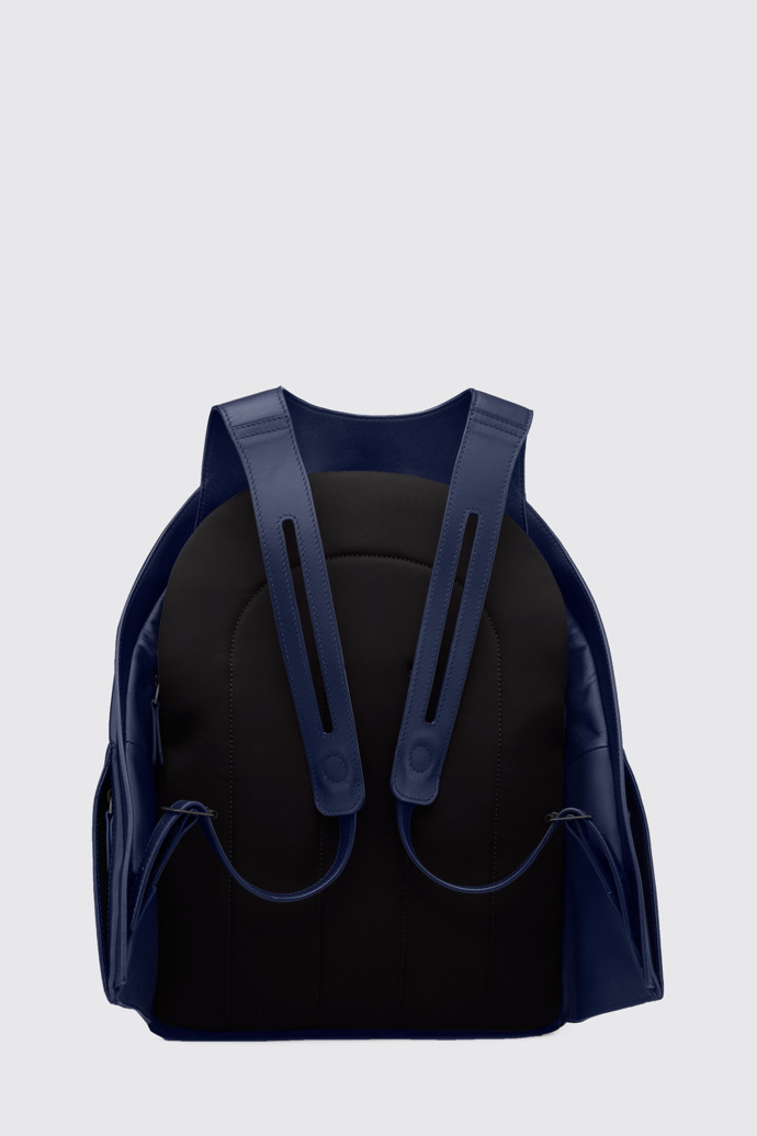 Back view of Naveen Blue Backpacks for Unisex