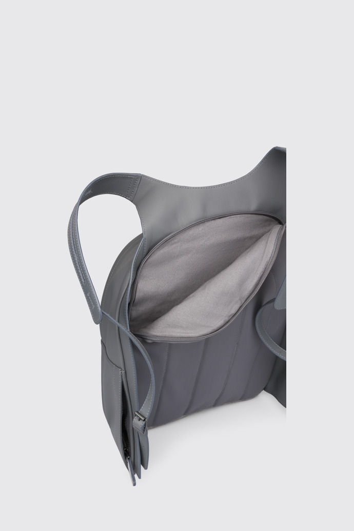 The sole of Naveen Grey Backpacks for Unisex