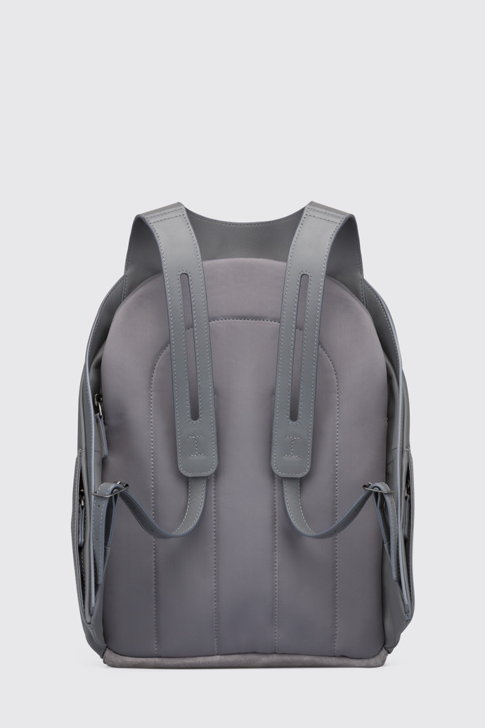 Back view of Naveen Grey Backpacks for Unisex