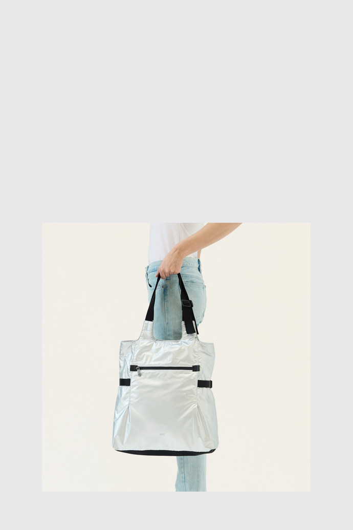 Naveen Grey Shoulder Bags for Unisex