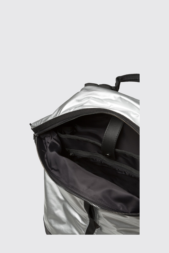 Overhead view of Moon Grey Backpacks for Unisex