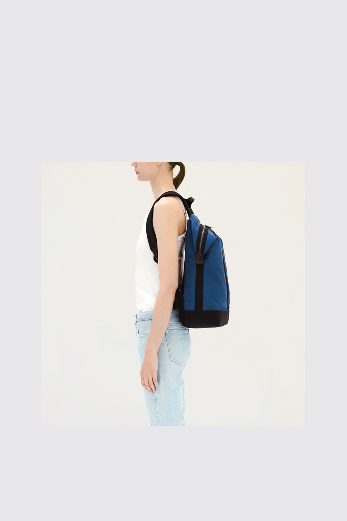 Moon Blue Backpacks for Unisex