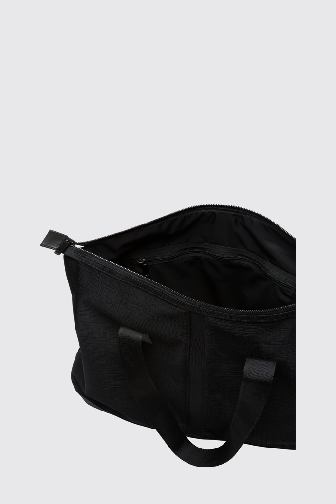 The sole of Moon Black Shoulder Bags for Unisex