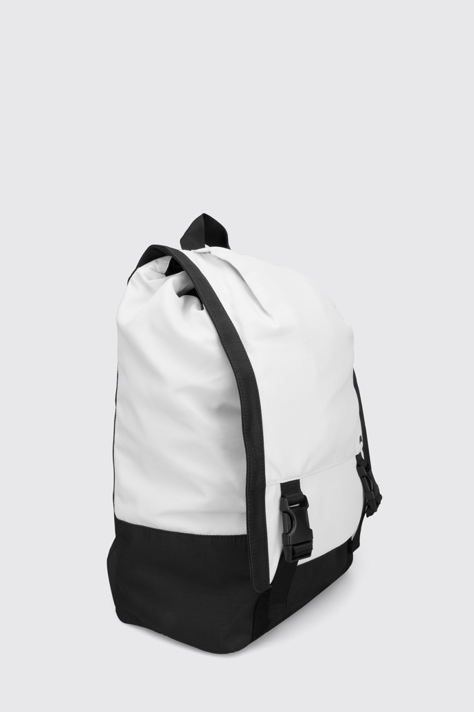 Front view of Vim White Backpacks for Unisex