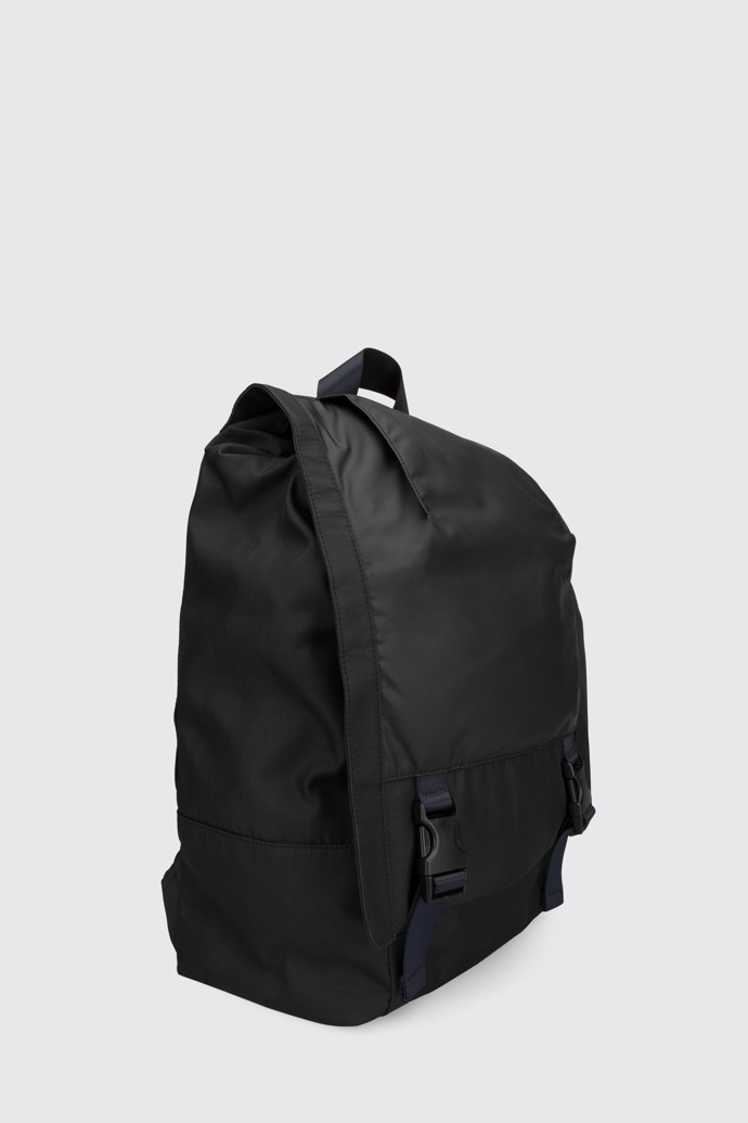 Front view of Vim Black Backpacks for Unisex
