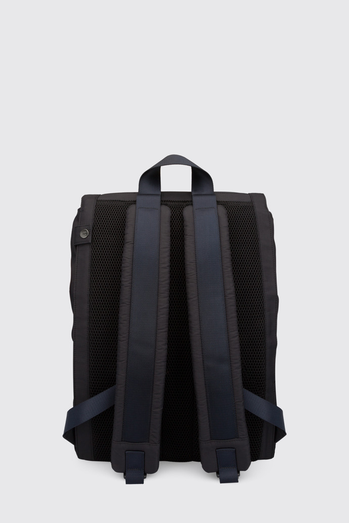 Back view of Vim Black Backpacks for Unisex