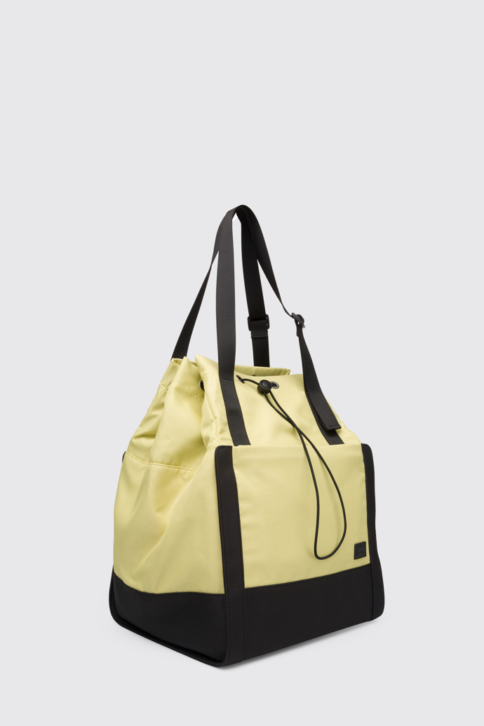 Front view of Vim Yellow Shoulder Bags for Unisex