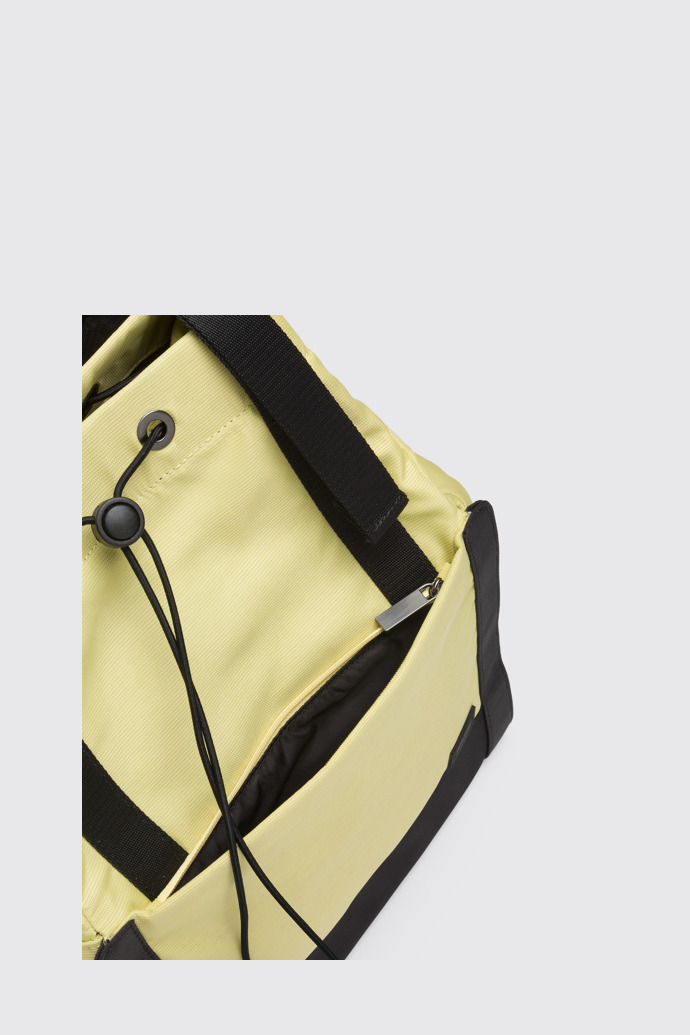 The sole of Vim Yellow Shoulder Bags for Unisex