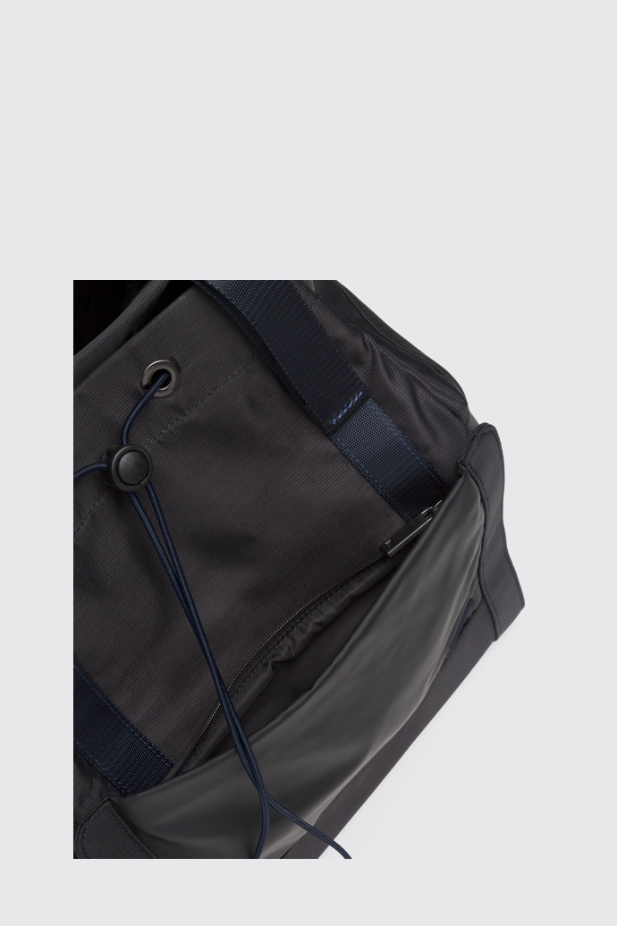 The sole of Vim Black Shoulder Bags for Unisex