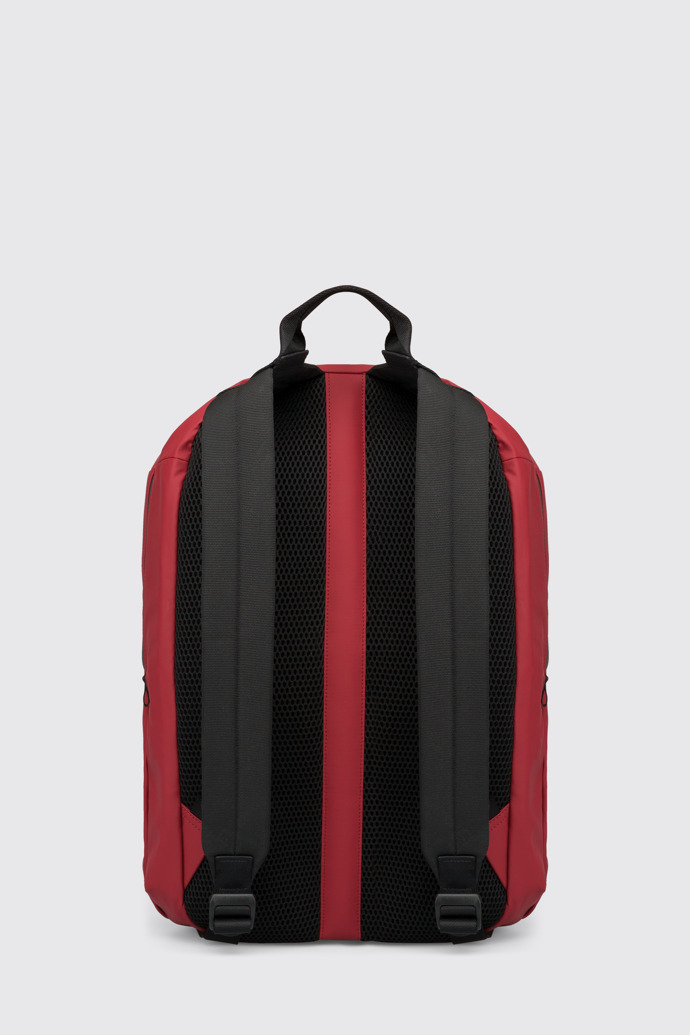 Back view of Aku Unisex red backpack