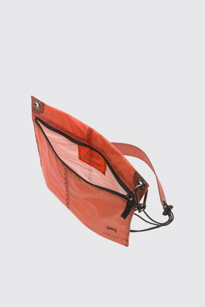 Overhead view of Camper x North Sails Small unisex red bag