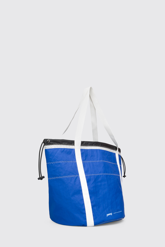 Front view of Camper x North Sails Unisex blue maxi bag