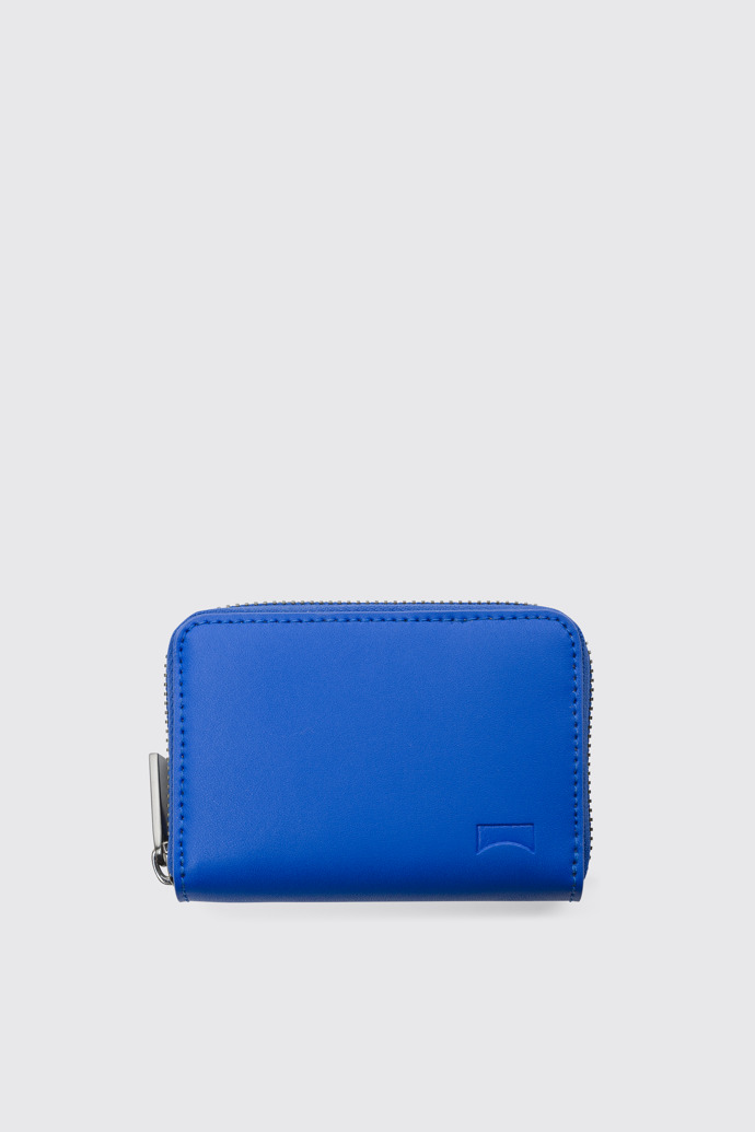 Side view of Mosa 100% leather unisex wallet