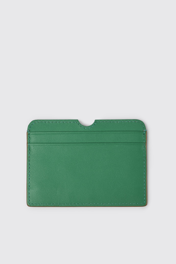 Back view of Mosa 100% leather cardholder